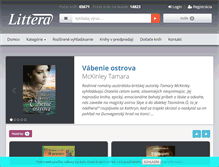 Tablet Screenshot of littera.sk