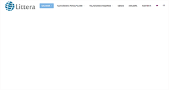 Desktop Screenshot of littera.lv